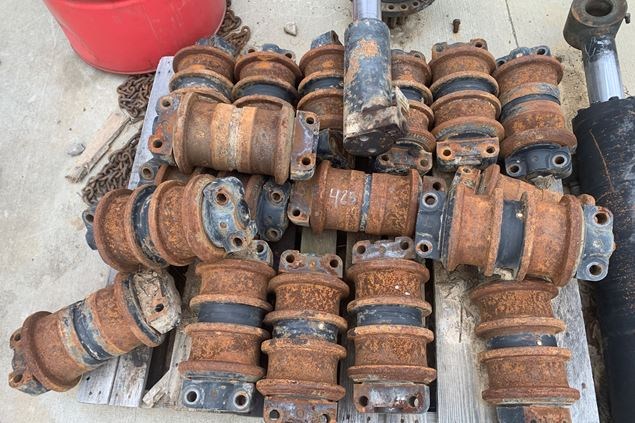 Timbco 425 Bottom Rollers Part and Part Machine